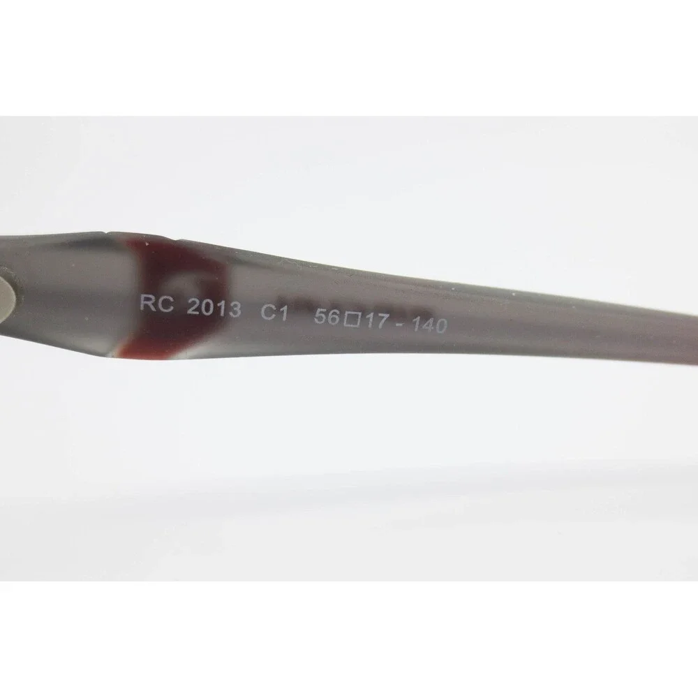 Rip Curl RC 2013 C1 Eyeglasses Matte Dark Grey Orange Rectangle Frames 56-17-140